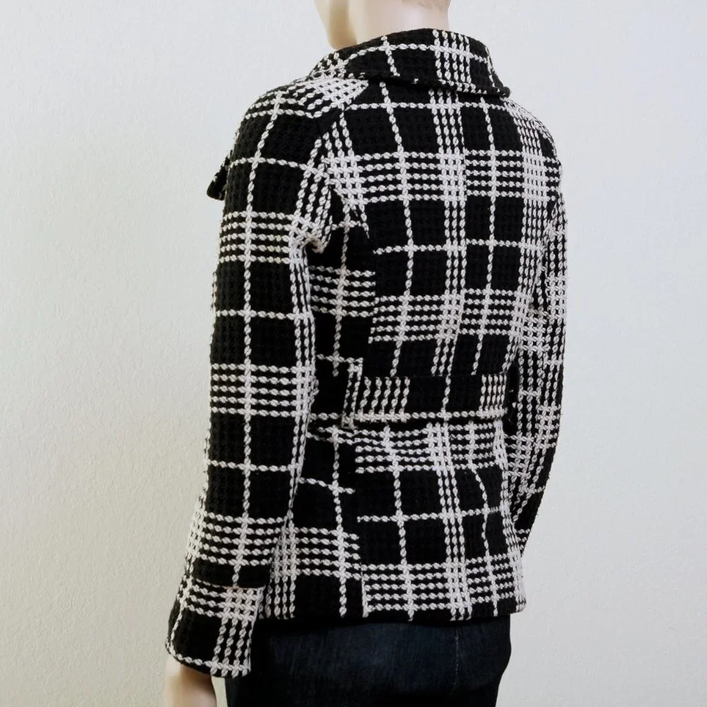 Last Kiss‎ Double Breasted Wood Blend Peacoat